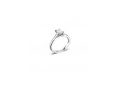 Platinum Single Stone Diamond Engagement Ring F VS 0.70 Carats