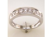 9ct White Gold Diamond Eternity Ring 0.25 Carats