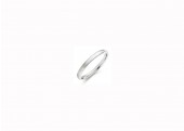 18ct White Gold 3mm Court Shape Wedding Ring