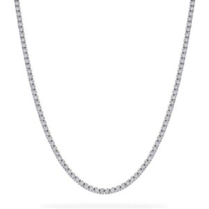 18ct White Gold Diamond Collarate 24″ 11.53 Carats