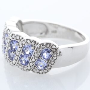 Sterling Silver Tanzanite Ring