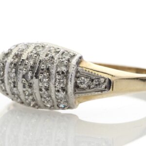 9ct 29 Stone Ladies Dress Diamond Ring 0.29 Carats