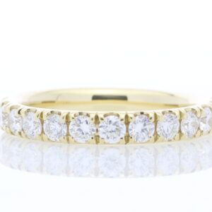 18ct Yellow Gold Full Eternity Diamond Ring 1.94 Carats