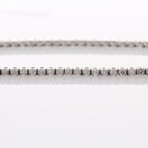 9ct White Gold Tennis Diamond Bracelet 1.23 Carats