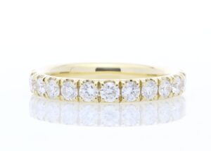 18ct Yellow Gold Full Eternity Diamond Ring 1.94 Carats