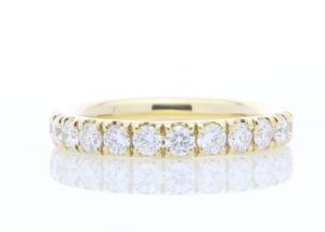 18ct Yellow Gold Full Eternity Diamond Ring 1.94 Carats