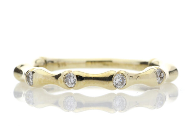 9ct Yellow Gold Diamond Ring 0.12 Carats