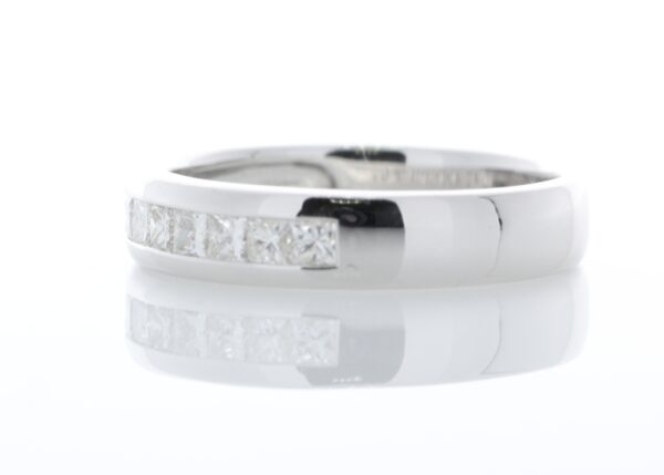 18ct White Gold Diamond Channel Set Half Eternity Ring 0.50 Carats - Image 2