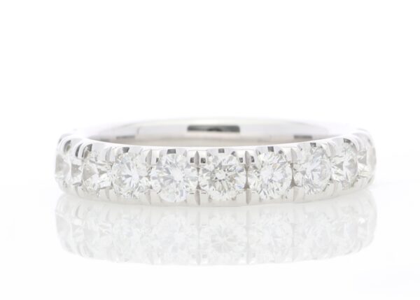 18ct White Gold Full Eternity Diamond Ring 1.94 Carats