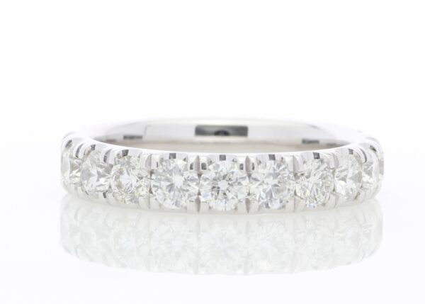 18ct White Gold Full Eternity Diamond Ring 1.94 Carats - Image 3