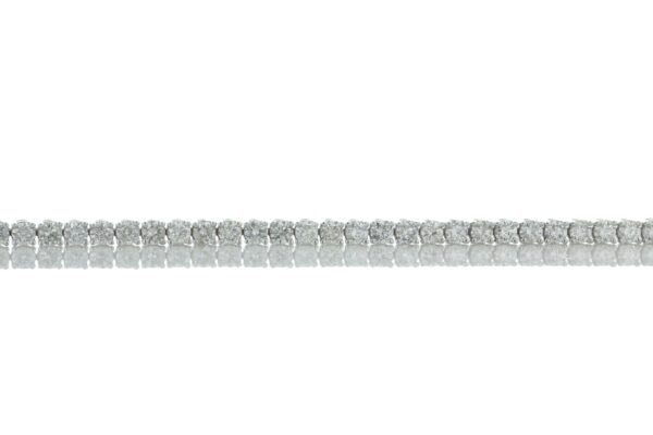 18ct White Gold Tennis Diamond Bracelet 10.00 - Image 3