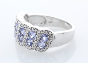 Sterling Silver Tanzanite Ring