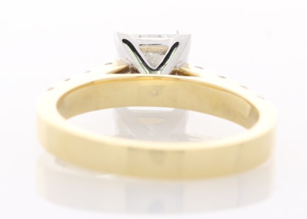 18ct Yellow Gold Single Stone Princess Cut Diamond Ring (1.00) 1.60 - Image 3