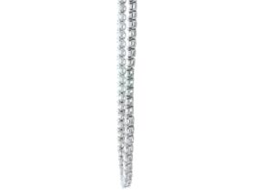 18ct White Gold Tennis Diamond Collarate 14.11